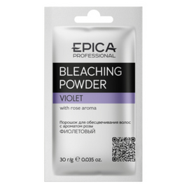Epica Professional Bleaching Powder Violet - Обесцвечивающая пудра фиолетовая 30 гр, Объём: 30 гр