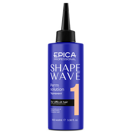 Epica Professional Shape Wave 1 Perm Solution - Перманент для трудноподдающихся волос 100мл, Объём: 100 мл