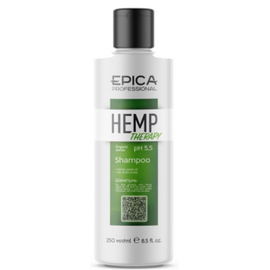 Epica Professional Hemp Therapy Organic Shampoo  - Шампунь для роста с маслом семян конопли, AH и BH кислотами 250мл, Объём: 250 мл