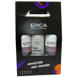 Epica Professional Silk Waves Set  - Набор: шампунь, кондиционер, спрей