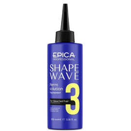 Epica Professional Shape Wave 3 Perm Solution - Перманент для осветлённых волос 100мл, Объём: 100 мл