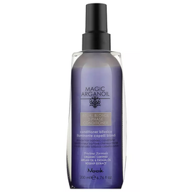 NookHair Illuminating Biphasic Conditioner No Rise бессульфатный двухфазный кондиционер "Сияющий блонд" - 250 мл