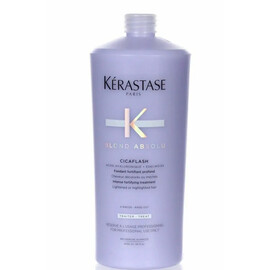 Kerastase Blond Absolu Bain Cicaflash Treatment - Молочко для восстановления осветленных волос 1000мл, Объём: 1000 мл