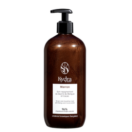 KYDRA  Le Salon Marron /Brown Color Boosting Mask with mango butter and cocoa Маска оттеночная «Коричневый» 500 мл, Объём: 500 мл