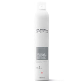 Goldwell Stylesign WORKING HAIRSPRAY Лак-блеск средней фиксации 500 мл, Объём: 500 мл