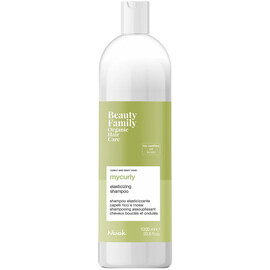 Nook Beauty Family Organic Mycurly Elasticizing Shampoo- Шампунь-эластант для вьющихся волос  1000 мл, Объём: 1000 мл