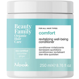 Nook Beauty Family Organic Comfort Revitalizing Well-Being Conditioner -кондиционер для всех типов волос 250 мл, Объём: 250 мл
