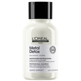 Loreal Metal Detox Shampoo - Шампунь для восстановления окрашенных волос 100 мл, Объём: 100 мл