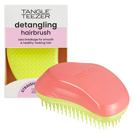 Tangle Teezer The Original Salmon Pink & Hyper Yellow-расческа для прямых и волнистых волос .