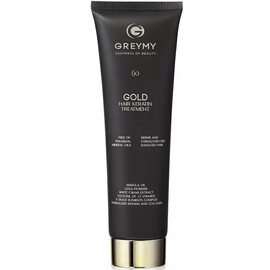 Greymy Gold Hair Keratin Treatment -Кератиновый крем с частицами золота для выпрямления волос , 100 мл, Объём: 100 мл