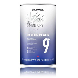 Goldwell OXYCUR Platin 9+ Dust Free - порошок без пыли 500 мл