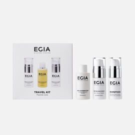 EGIA Travel Kit Peptide Care - Дорожный набор для сохранения упругости и молодости кожи 3 поз.