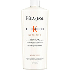 Kerastase Nutritive Satin - Шампунь-ванна для нормальных и слегка сухих волос 1000 мл, Объём: 1000 мл