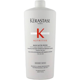 Kerastase Nutritive Bain Satin Riche - Шампунь-Ванна для сухих и чувствительных волос 1000 мл, Объём: 1000 мл