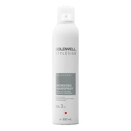Goldwell Stylesign 3/5 Working Hairspray — Лак-блеск со средней фиксацией для естественной укладки, 300 мл, Объём: 300мл