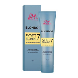 Wella Blondor Soft Blonde Oil Mixed Cream Lightener - Мягкий крем для блондирования 200 мл, Объём: 200 мл