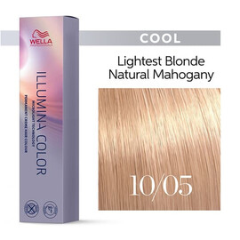 Wella Professional Illumina Color 10/05 яркий блонд натуральный махагоновый 60 мл