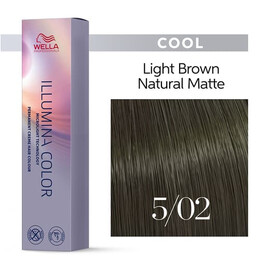 Wella Professional Illumina Color 5/02 светло-коричневый натурально матовый 60 мл