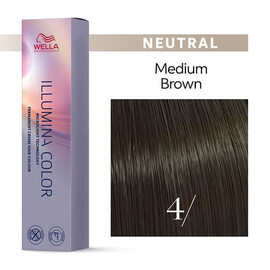 Wella Professional Illumina Color 4/ коричневый 60 мл