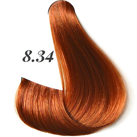 NOOK Flow 8.34 Light Blonde Golden Copper - Светло Русый Золотисто Медный 60 мл