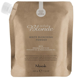 Nook Service Color White Bleaching Powder - Осветляющая пудра для волос белоснежная 500 гр