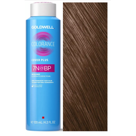 Goldwell Colorance Cover Plus Elumenated 7N@BP - средний блонд с бежево-перламутровым сиянием (шоколадный перламутр) 120 мл (баллон), Объём: 120 мл (баллон)
