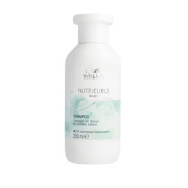 Wella NutriCurls Waves Shampoo - Бессульфатный шампунь для вьющихся волос 250 мл, Объём: 250 мл