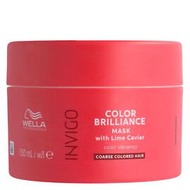 Wella Invigo Color Brilliance Coarse Protection Mask - Маска для защиты цвета окрашенных ЖЁСТКИХ волос 150 мл, Объём: 150 мл