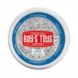 Boy's Toys Original Defining Matte Paste - Паста для укладки волос средней фиксации с низким уровнем блеска 40 мл, Объём: 40 мл