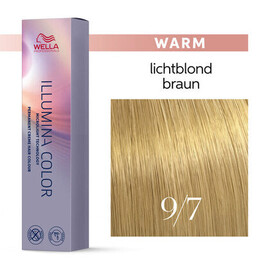 Wella Professional Illumina Color 9/7 Очень светлый блонд коричневый 60 мл