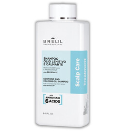 Brelil Scalp Care - Масляный шампунь смягчающего и успокаивающего действия 250 мл