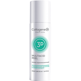 Medical Collagene 3D MULTIACID PEEL - Пилинг мультикислотный 130 мл, Объём: 130 мл (проф)