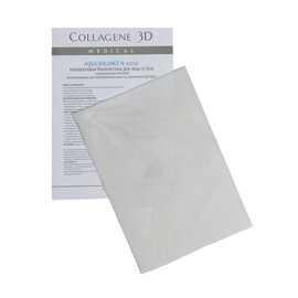 Medical Collagene 3D AQUA BALANCE N-active - Коллагеновая биопластина для лица для обезвоженной кожи 1 шт.