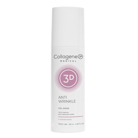Medical Collagene 3D ANTI WRINKLE - Коллагеновая гель-маска для зрелой кожи 130 мл (проф), Объём: 130 мл (проф)
