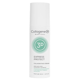 Medical Collagene 3D EXPRESS PROTECT - Крем для лица с софорой японской 150 мл, Объём: 150 мл