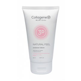 Medical Collagene 3D Natural Feel - Крем для лица массажный профессиональный 200 мл