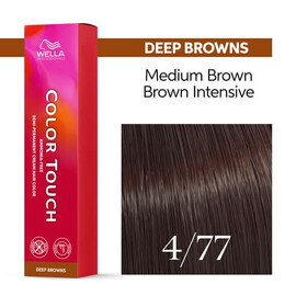Wella Color Touch 4/77 горячий шоколад 60 мл