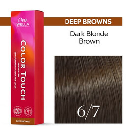Wella Color Touch 6/7 темный блонд коричневый 60 мл
