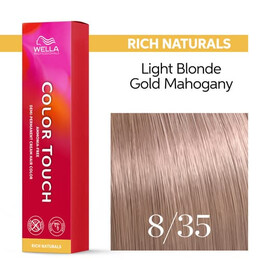 Wella Color Touch 8/35 Светлый блонд золотистый махагоновый 60 мл