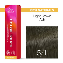 Wella Color Touch 5/1 Светлый шатен пепельный 60 мл
