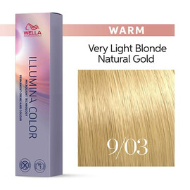 Wella Professional Illumina Color 9/03 яркий блондин натуральный золотистый 60 мл