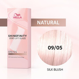 Wella SHINEFINITY 09/05 Silk Blush - Гель-краска Нежный Румянец 60 мл