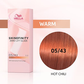 Wella SHINEFINITY 05/43 Hot Chili - Гель-краска Острый Перец 60 мл