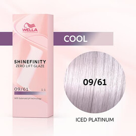 Wella SHINEFINITY 09/61 Iced Platinum - Гель-краска Ледяная Платина 60 мл