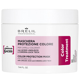 Brelil AMINO TREATMENT Color Treatment - Маска для защиты цвета окрашенных волос 220 мл