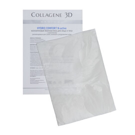 Medical Collagene 3D HYDRO COMFORT N-active - Коллагеновая биопластина для лица для сухой, склонной к раздражению кожи 1 шт.