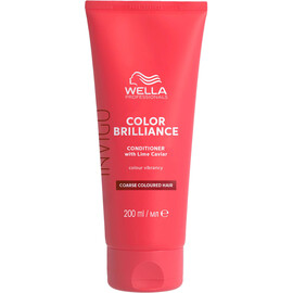 Wella Invigo Color Brilliance Coarse Protection Conditioner - Бальзам-уход для защиты цвета окрашенных ЖЁСТКИХ волос 200 мл, Объём: 200 мл