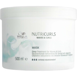 Wella NutriCurls Waves Curls Mask - Питательная маска для вьющихся и кудрявых волос 500 мл, Объём: 500 мл