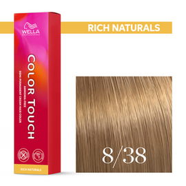 Wella Color Touch 8/38 светлый блонд золотой жемчуг 60 мл