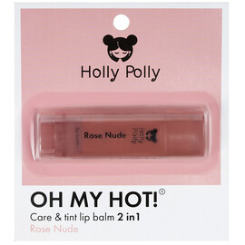 Holly Polly FACE Oh My Hot! Rose Nude - Оттеночный бальзам для губ нюдово-розовый, 4,9 гр
